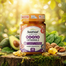 Coq10 Fonte de Vitamina E Sunfood 450mg 60Sofgels