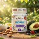 Biotin Sunfood 500mg 60Softgels