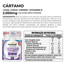 Cártamo + Chia + Coco + Cromo + Vitamina E Sunfood 2000mg 60softgels