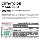 Citrato de Magnésio Sunfood 800mg 60caps
