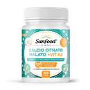 Cálcio Citrato Malato + Vit K2 Sunfood 500mg 60Caps