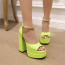 Sandália Plataforma Trusting